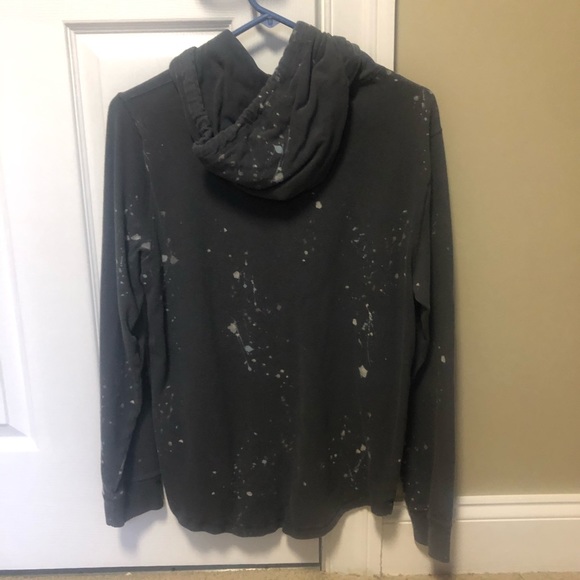 abercrombie paint splatter moletom com capuz